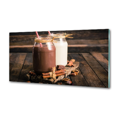 Panel lacobel Koktajle w słoikach