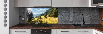 Panel do kuchni Jesień w górach