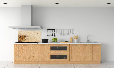 Panel do kuchni Kompas na mapie