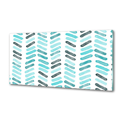 Panel do kuchni Niebieska jodełka