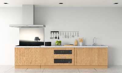 Panel do kuchni Samotne drzewo