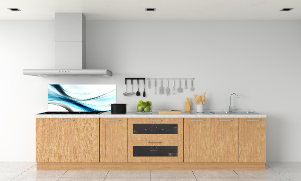 Panel do kuchni Abstrakcja fale