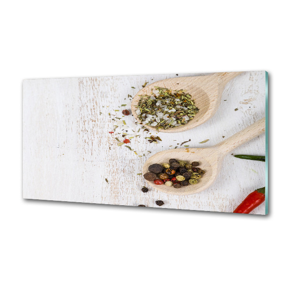 Spatscherm keuken Groenten en kruiden