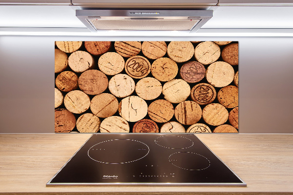 Panel dekor szkło Korki z wina