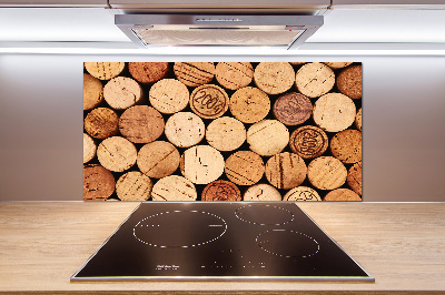 Spatplaat keuken Wijnkurken