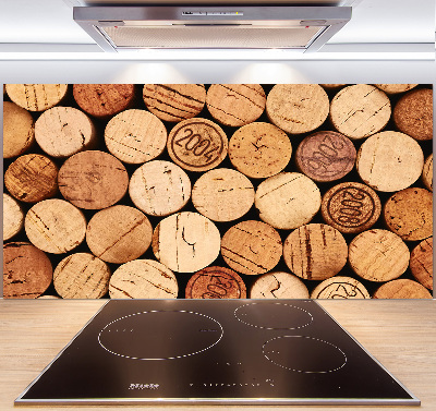 Spatplaat keuken Wijnkurken