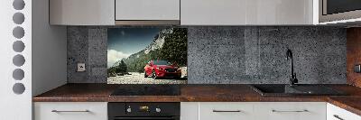 Panel do kuchni Auto w górach