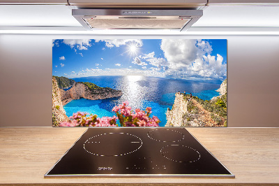 Glazen achterwand keuken Zakynthos, Griekenland