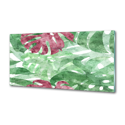 Panel między meble w kuchni Monstera