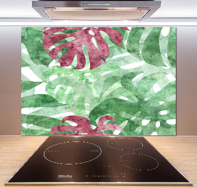 Panel między meble w kuchni Monstera