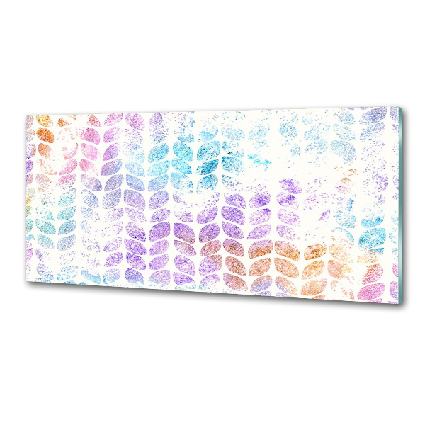 Panel do kuchni Kolorowe listki