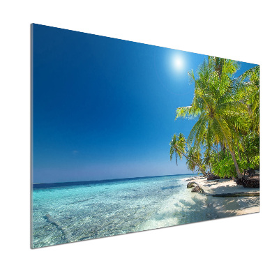 Panel do kuchni Malediwy plaża