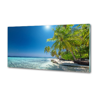 Panel do kuchni Malediwy plaża