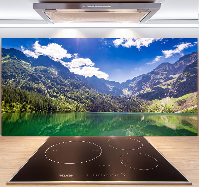 Panel do kuchni Morskie oko Tatry