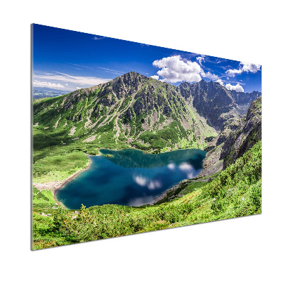 Panel do kuchni Czarny staw Tatry