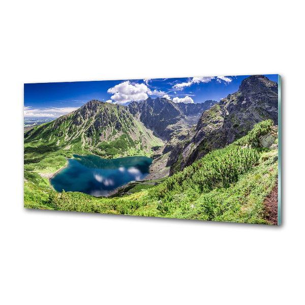 Panel do kuchni Czarny staw Tatry