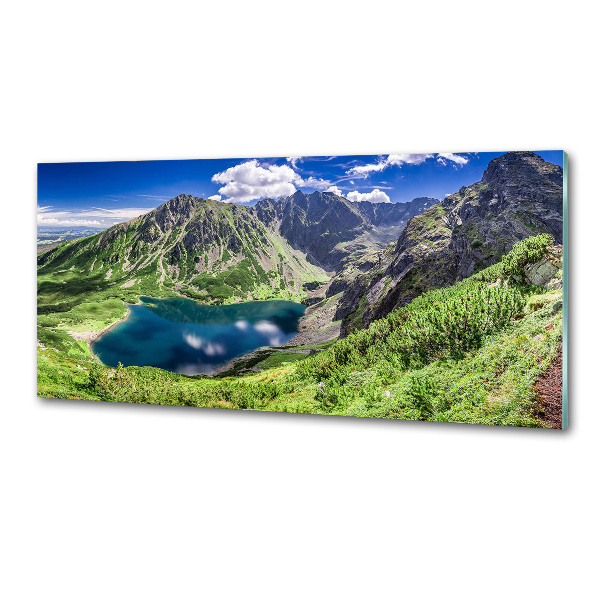 Panel do kuchni Czarny staw Tatry
