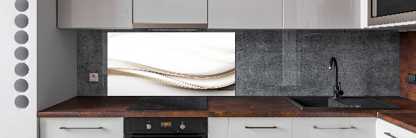 Panel do kuchni Abstrakcja fale