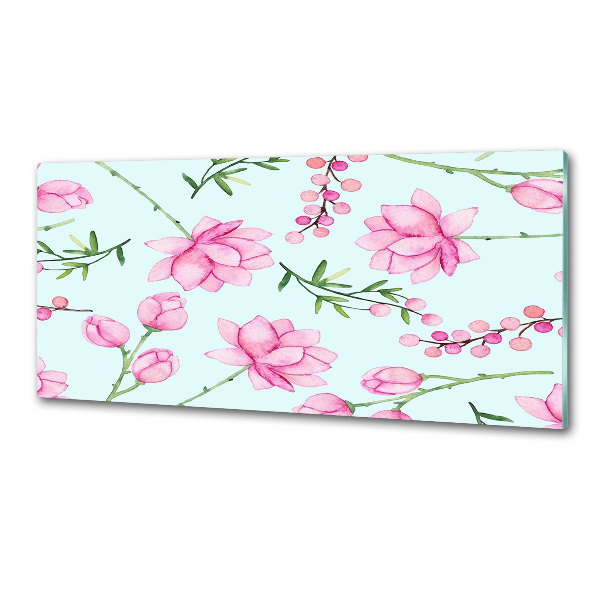 Panel do kuchni Kwiaty i jagody