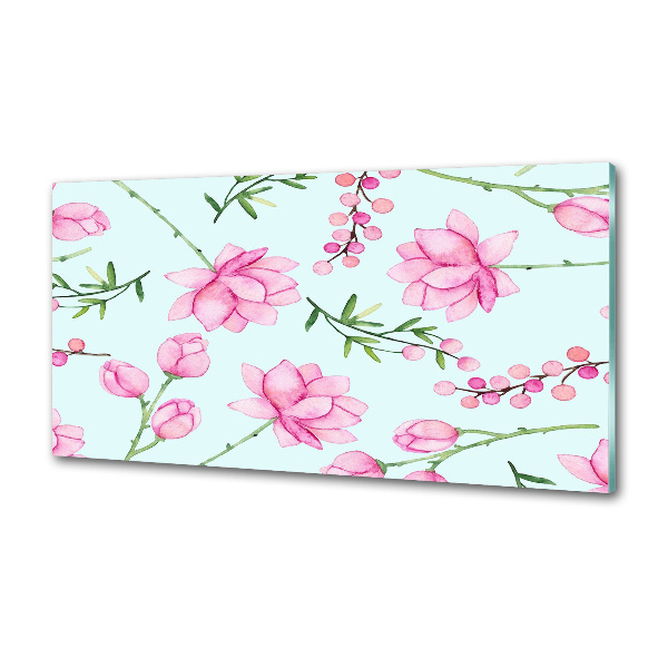 Panel do kuchni Kwiaty i jagody