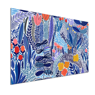 Panel do kuchni Kwiecisty wzór