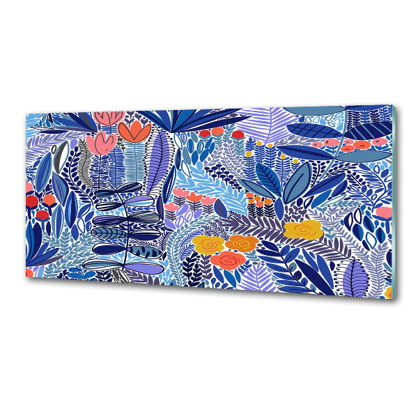 Panel do kuchni Kwiecisty wzór