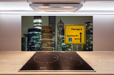 Achterwand keuken Therapie in de stad