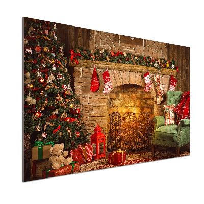 Spatplaat keuken Kerstversieringen