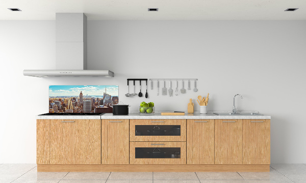 Panel lacobel Nowy Jork lot ptaka