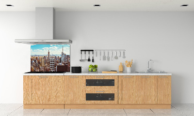 Panel lacobel Nowy Jork lot ptaka