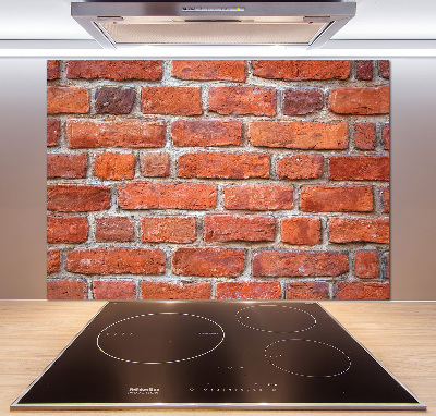 Achterwand keuken Bakstenen muur