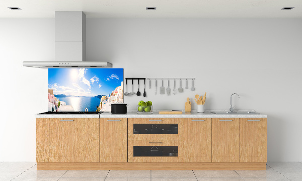 Panel do kuchni Santorini Grecja