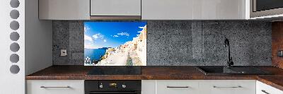 Panel do kuchni Santorini Grecja