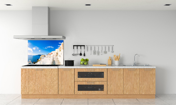 Panel do kuchni Santorini Grecja