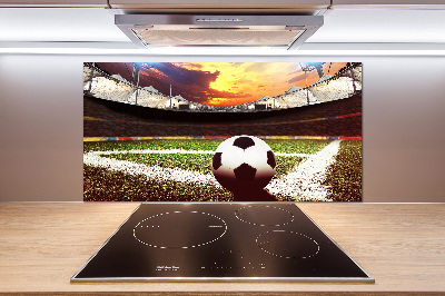 Panel do kuchni Piłka na stadionie