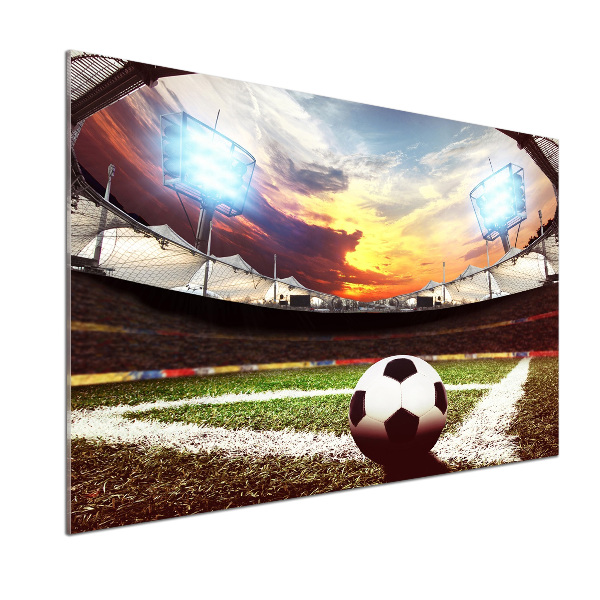 Panel do kuchni Piłka na stadionie