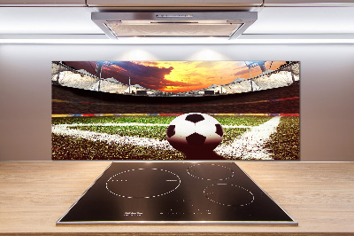 Panel do kuchni Piłka na stadionie
