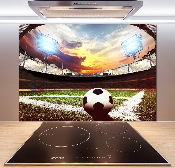 Panel do kuchni Piłka na stadionie