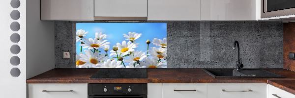 Panel między meble w kuchni Stokrotki