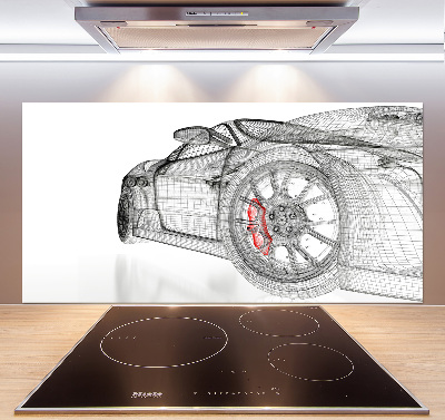 Spatscherm keuken Autonet