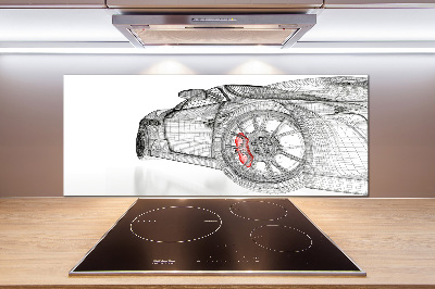 Spatscherm keuken Autonet