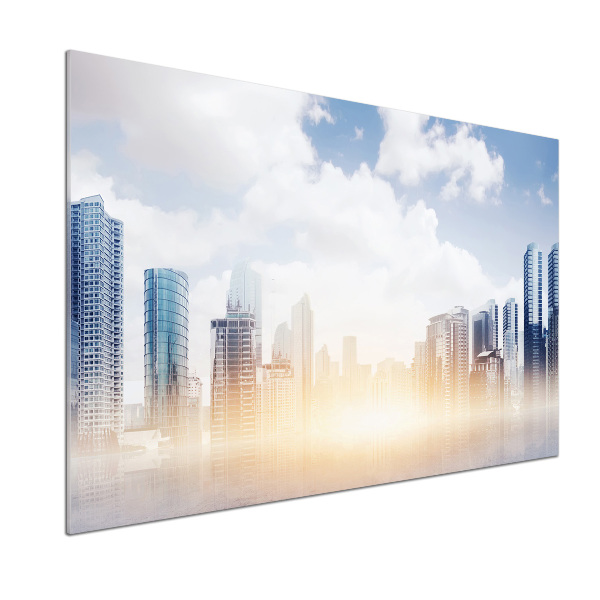 Panel do kuchni Drapacze chmur