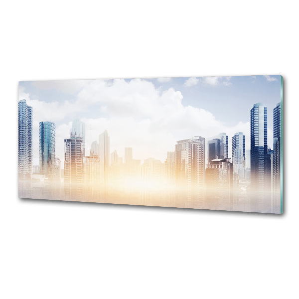 Panel do kuchni Drapacze chmur