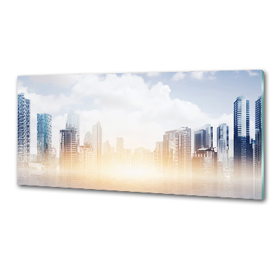 Panel do kuchni Drapacze chmur