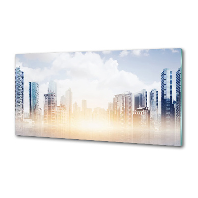 Panel do kuchni Drapacze chmur