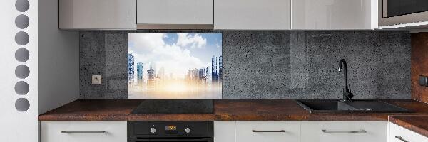 Panel do kuchni Drapacze chmur