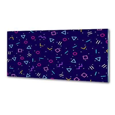 Panel do kuchni Geometryczne tło