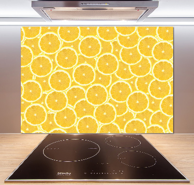 Panel do kuchni Plastry cytryny