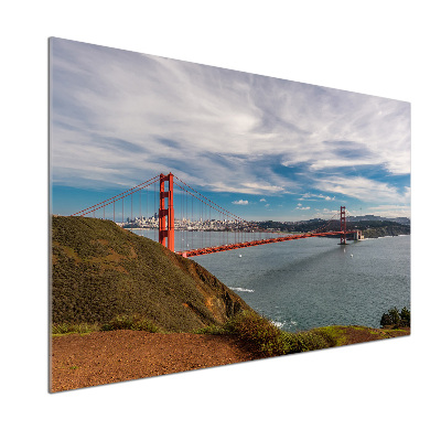 Keuken achterwand San Francisco-brug