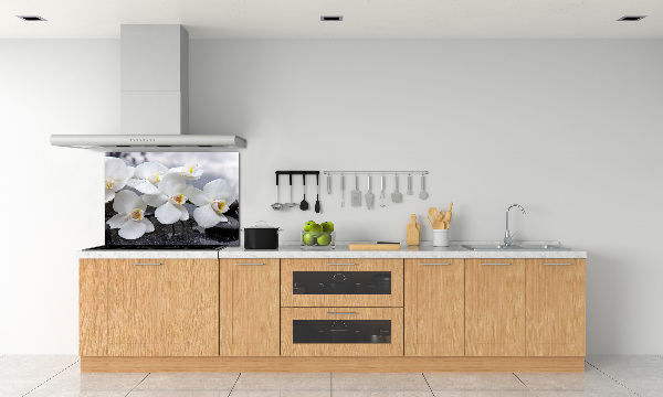 Panel między meble w kuchni Orchidea